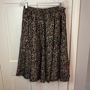 Leopard Print skirt